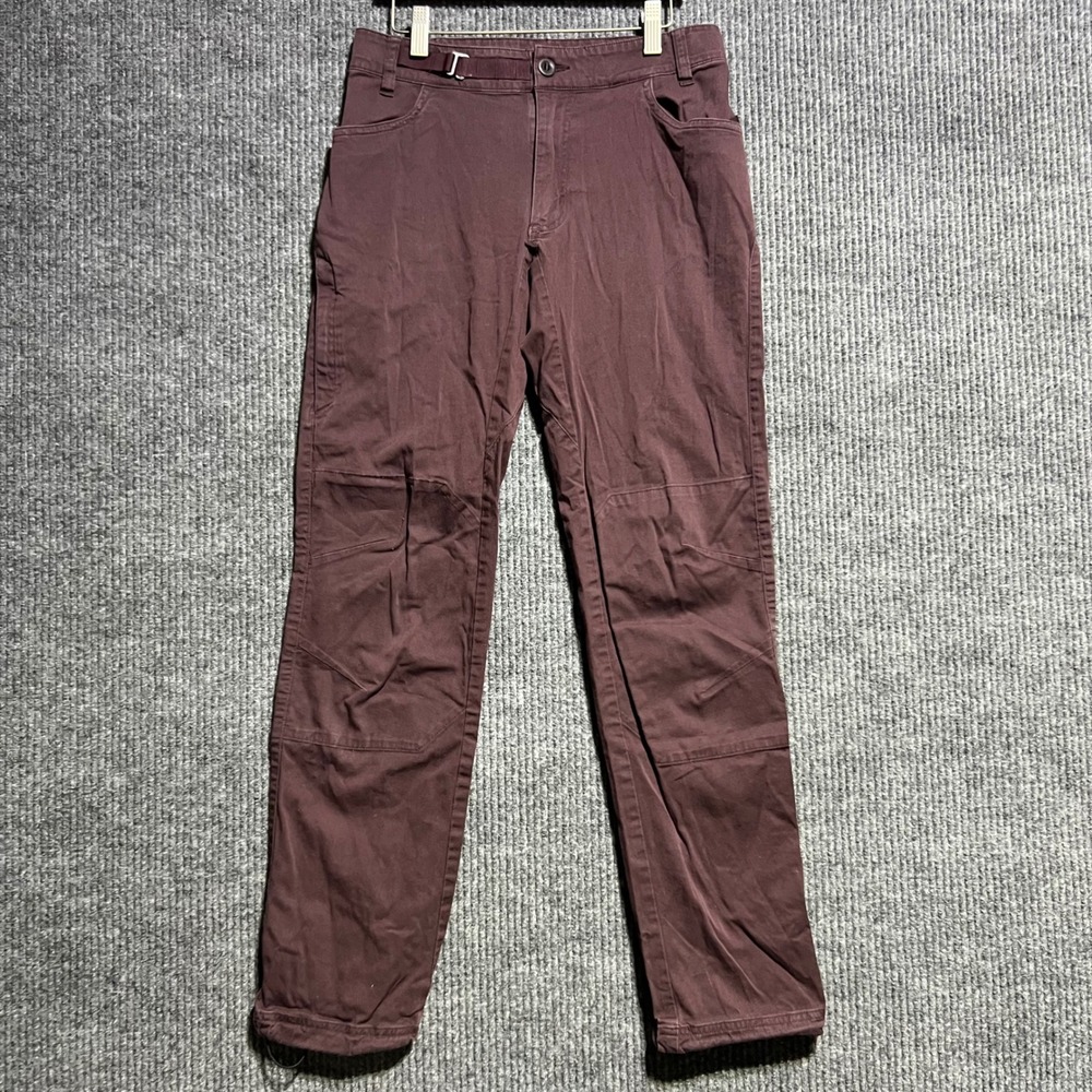Black Diamond Climbing Pants Mens 28 Plum Purple Hiking Technical Articulated